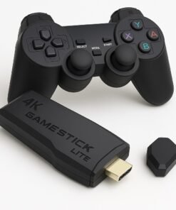 جهاز الألعاب اللاسلكي 4K مع ذراعين تحكم لاسلكيين