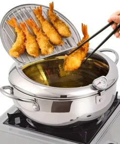 قلاية استانلس بترمومتر ورف تصفية – 2.2 لتر