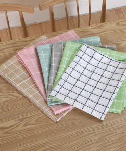 مفرش طاولة بلاستيك مقاوم للماء والزيت 137×183 سم